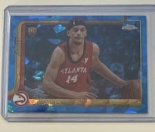 Asa Newell 2025-26 Topps Chrome Sapphire Infinite Sapphire card