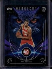 2025-26 Topps Midnight Night Owls Asa Newell #NO-25 card