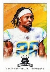 2021 Panini Chronicles Gridiron Kings Asante Samuel Jr. #GK-38 card