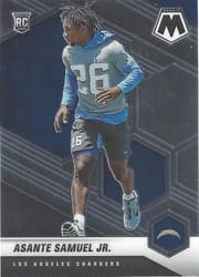 2021 Panini Mosaic Base Set Asante Samuel Jr. #348 card