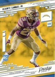 2021 Panini Prestige Base Set Asante Samuel Jr. #256 card