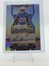 2024 Panini Prizm Significant Signatures Asante Samuel Jr. #SS-ASJ card