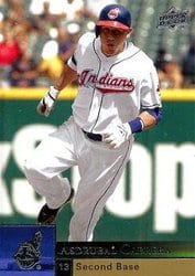 2009 Upper Deck Base Set Asdrubal Cabrera #619 card