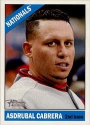 2015 Topps Heritage Base Set Asdrubal Cabrera #8 card