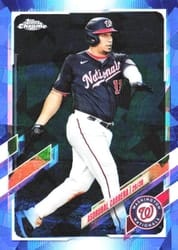 2021 Topps Chrome Sapphire Edition Base Set Asdrubal Cabrera #531 card