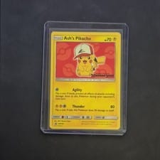 SM Black Star Promos Ash's Pikachu #SM109 card