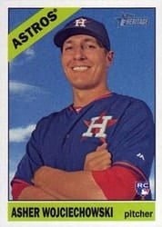 2015 Topps Heritage Base Set Asher Wojciechowski #545 card