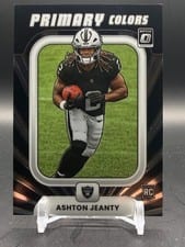 2025 Donruss Optic Rookie Primary Colors Ashton Jeanty #4 card