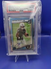 2025 Panini Donruss Ashton Jeanty Optic Preview Autograph #305