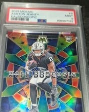 2025 Panini Mosaic Kaleidoscopic Ashton Jeanty #9 card