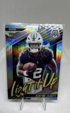 2025 Panini Mosaic Light It Up Mosaic Ashton Jeanty #13 card