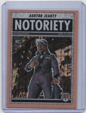 2025 Panini Mosaic Notoriety Ashton Jeanty #18 card