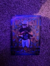2025 Panini Mosaic Stained Glass Ashton Jeanty #14 card