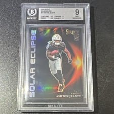 Ashton Jeanty 2025 Panini Select Solar Eclipse card