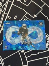 Ashton Jeanty 2025 Topps Chrome Sapphire Infinite Sapphire card