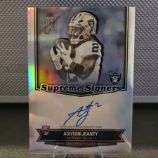 2025 Topps Signature Class Supreme Signers Ashton Jeanty #SS-AJ card