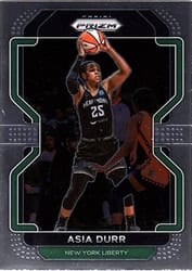 2022 Panini Prizm WNBA Base Set Asia Durr #188 card