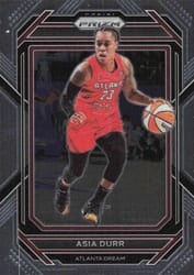 2023 Panini Prizm WNBA Base Set Asia Durr #13 card