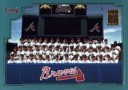 2001 Topps Base Set Atlanta Braves #754 card