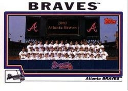 2004 Topps Base Set Atlanta Braves #640 card