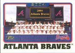 2005 Topps Base Set Atlanta Braves #640 card
