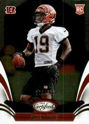 2018 Panini Certified Base Set Auden Tate #146 card