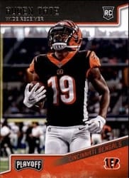 2018 Panini Playoff Base Set Auden Tate #292 card