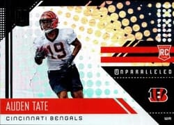 2018 Panini Unparalleled Base Set Auden Tate #284 card
