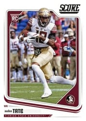 2018 Score Base Set Auden Tate #396 card
