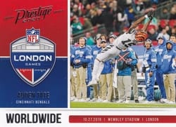 2020 Panini Prestige Worldwide Auden Tate #WW-AT card