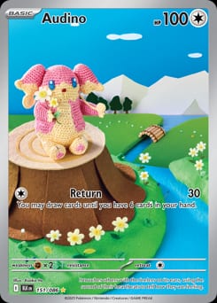 Black Bolt Audino #151 card