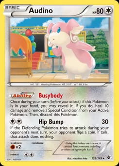 Boundaries Crossed Audino #126 card
