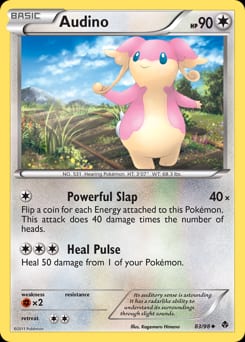 Emerging Powers Audino #83 card