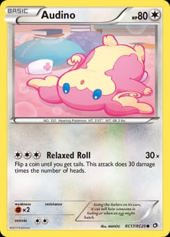 Legendary Treasures Audino #RC17 card