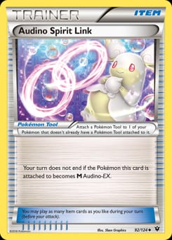 Fates Collide Audino Spirit Link #92 card