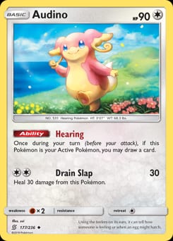 Unified Minds Audino #177 card