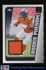 2024 Donruss Rookie Phenom Jerseys Audric Estime #RPJ-AES card