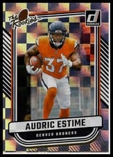 2024 Donruss The Rookies Audric Estime #TR-33 card