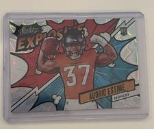 2024 Panini Absolute Explosive Audric Estime #EX-AEE card