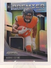 2024 Panini Prizm Premier Jerseys Audric Estime #PJ-AEE card