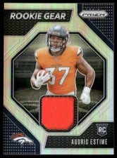 2024 Panini Prizm Rookie Gear Audric Estime #RG-AEE card