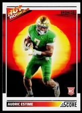 2024 Score Hot Rookies Audric Estime #12 card