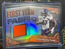 2024 Topps Chrome First Year Fabric Relics Audric Estimé #FYF-AE card