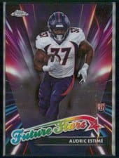 2024 Topps Chrome Future Stars Audric Estimé #FS-24 card