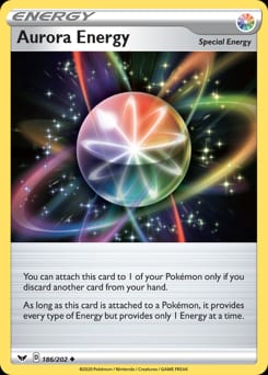 Sword & Shield Aurora Energy #186 card