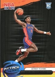 2023-24 Hoops Attack the Rack Ausar Thompson #3 card