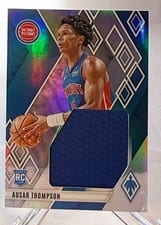 2023-24 Panini Phoenix Rookie Jumbo Memorabilia Ausar Thompson #RJM-ASR card