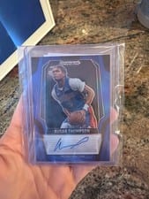 2023-24 Panini Prizm Fast Break Rookie Autographs Ausar Thompson #FBR-ASR card