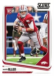 2018 Score Base Set Austin Allen #436 card