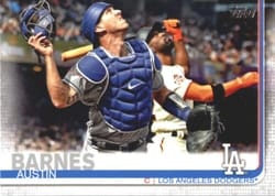 2019 Topps Base Set Austin Barnes #456 card